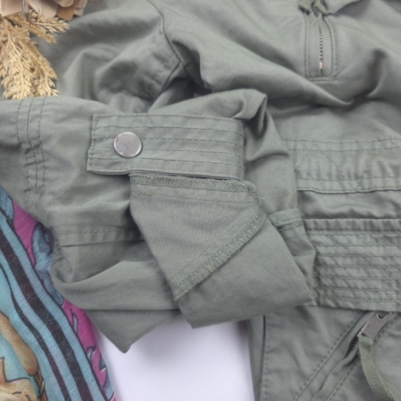Loft Olive Green Women's Jacket Sz S - Picture 7 of 14